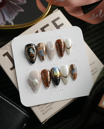 Pearl Earring Short Stiletto