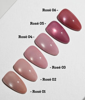 Pink Cat Eye Press On Nails – Handmade Magnetic Velvet – 6 Nude to Rose Shades press on nails, handmade custom nails by Joyeenails