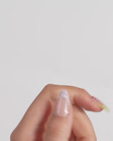 Candy Dot video of colorful polka dot French press-on nails in glossy gel
