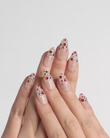 Neon Nights nails — Icy Nude Pink & by Joyee Nails