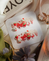 Red Kitty Nails Berry Darling - Joyeenails - ANA47-XS / Short Almond