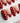 Retro Dot Medium Almond press on nails, handmade custom nails by Joyeenails