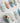 Shell Picking Short Almond press on nails, handmade custom nails by Joyeenails