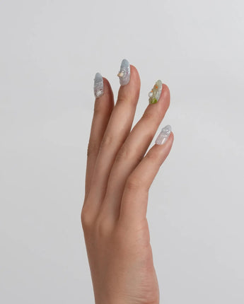 Splash Club joyful animal nail art set with glossy ripples and summer pool details