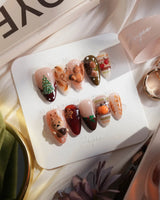 Squirrel Tales nails — Autumn Forest Palette, 3D by Joyee Nails
