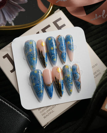 Starry Night Long Stiletto