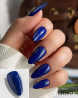 Custom Solid Color Nails press-on nails — Customizable Solid Color Nails handmade nail art by Joyee Nails