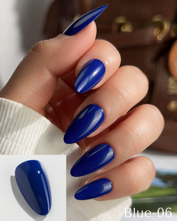 Custom Solid Color Nails press-on nails — Customizable Solid Color Nails handmade nail art by Joyee Nails