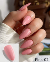 Custom Solid Color Nails press-on nail set — Customizable Solid Color Nails design, hand-painted with real gel polish