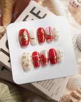 THE LEGEND Short Coffin press on nails, handmade custom nails by Joyeenails