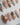 THE REVERIE press-on nails — Creamy Pearl White, Colorful