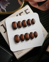 Tobacco Extra Short Oval