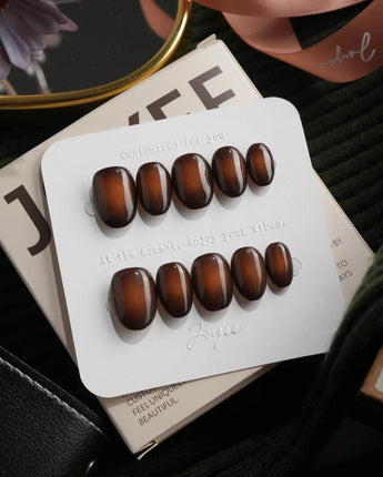 Tobacco Extra Short Oval
