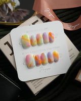 Tutti Frutti extra short square press-on nails