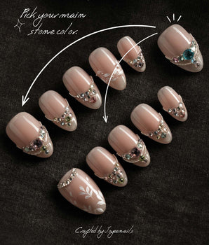 Wedding Rings nails — Gorgeous Royal Style, Colorful by Joyee Nails