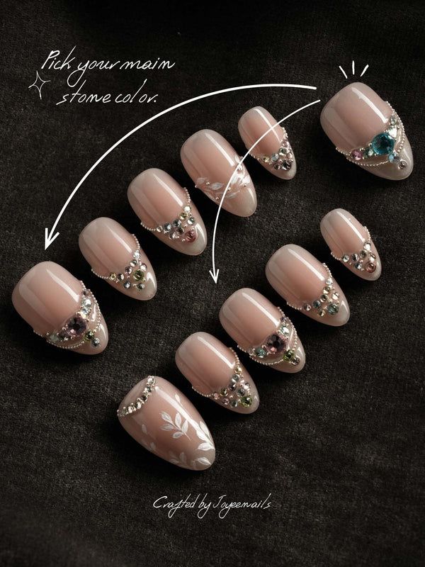 Wedding Rings nails — Gorgeous Royal Style, Colorful by Joyee Nails