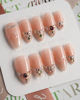 Wedding Rings nails — Gorgeous Royal Style, Colorful by Joyee Nails