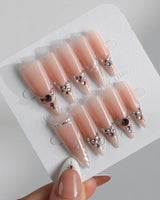 Wedding Rings nails in long stiletto — Gorgeous Royal Style, Colorful