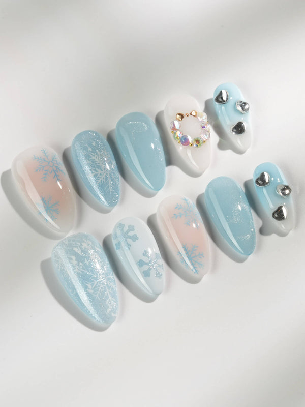 Winter wonderland nail designs for unique and seasonal nail art
